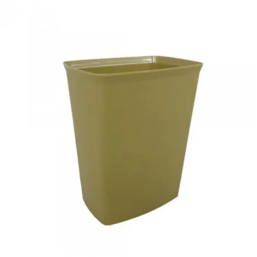 Limpio Cos de Gunoi B-030BY Greptunghiular din Plastic 8L Galben