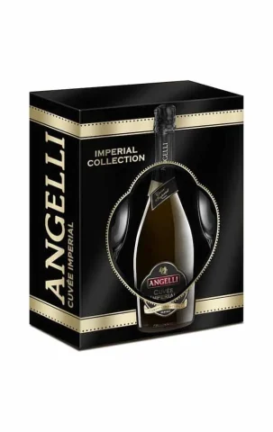 Angelli Cuvee Imperial – Set 2 Pahare — Volum 0.75 L