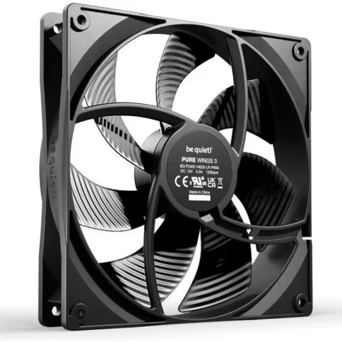 Be quiet Ventilator Pure Wings 3 PWM 140mm 3Pack Negru Be quiet Ventilator Pure Wings 3 PWM 140mm 3Pack Negru