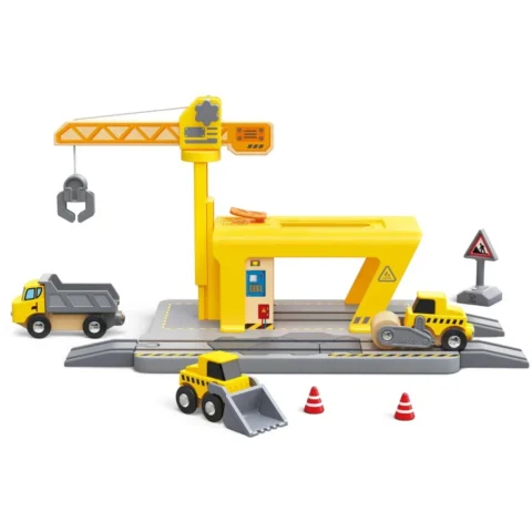 HAPE Jucarie Constructii macarale feroviare +3 ani HAPE Jucarie Constructii macarale feroviare +3 ani