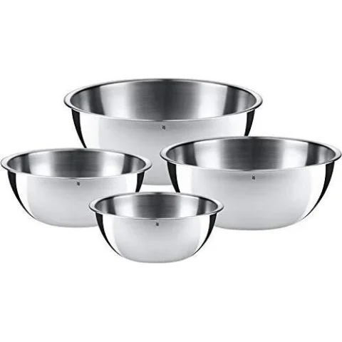 WMF consumer electric WMF Gourmet kitchen bowl set, 4 pieces (stainless steel)