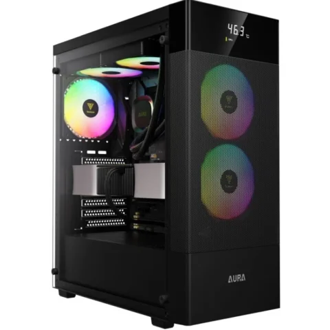 Gamdias Carcasa Aura GC5 Elite ARGB Neagra Gamdias Carcasa Aura GC5 Elite ARGB Neagra