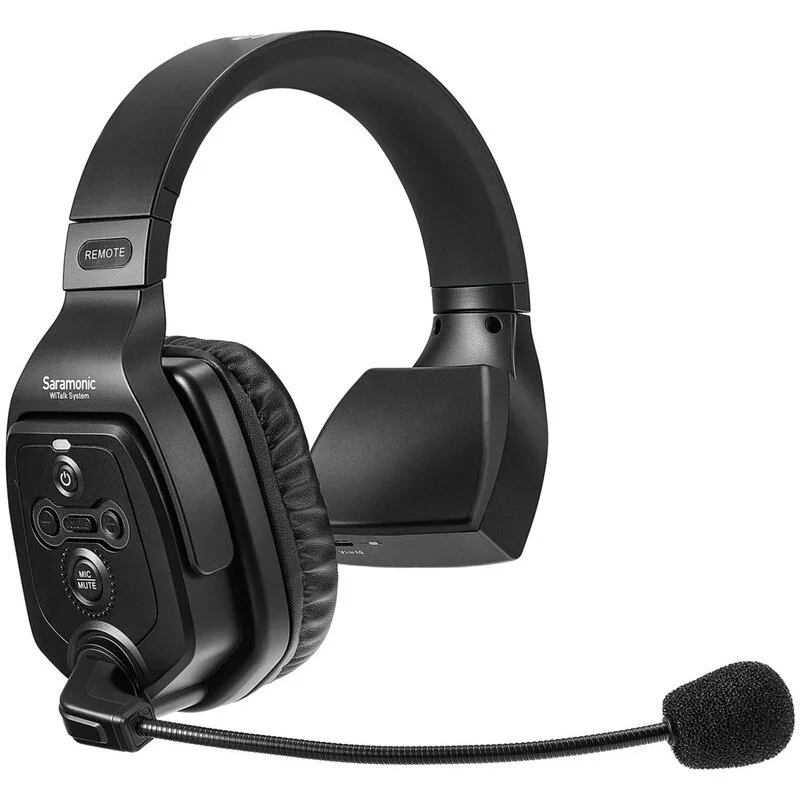 Saramonic Casti Single-ear Wireless WiTalk SRH Remote pentru Sistem Intercom WiTalk Negru