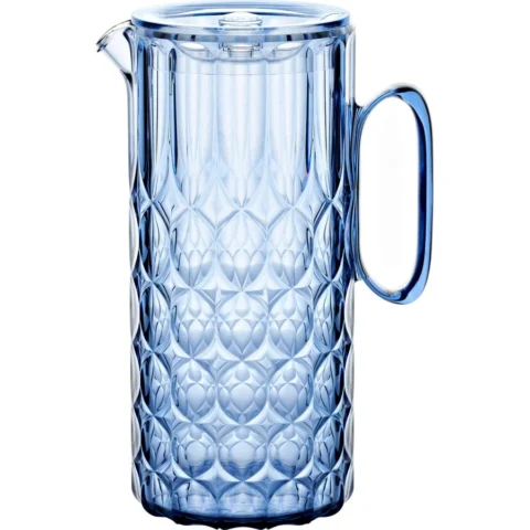 Guzzini Carafa cu Capac VANITY Cristal Acrilic 1.75L Denim Blue
