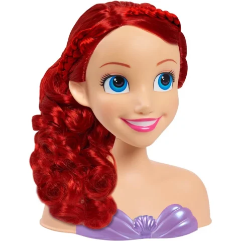 Just Play Disney Princess – Ariel Styling Head, Make-up and Hairdressing Head