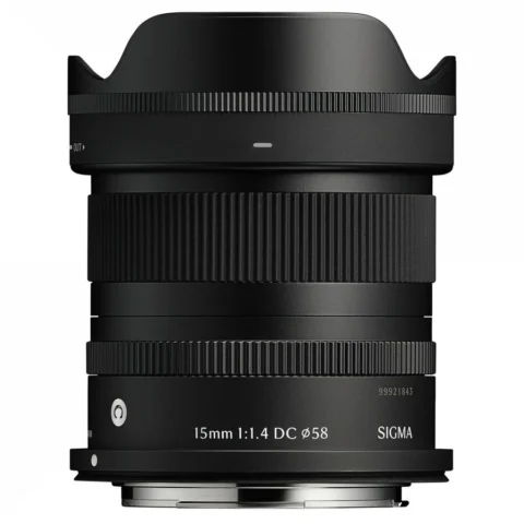 Sigma Obiectiv Foto Mirrorless Montura RF 15mm F1.4 DC Black