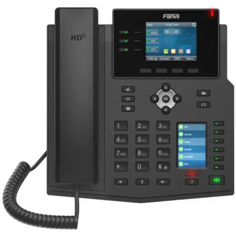 FANVIL Telefon X4U SIP Negru FANVIL Telefon X4U SIP Negru