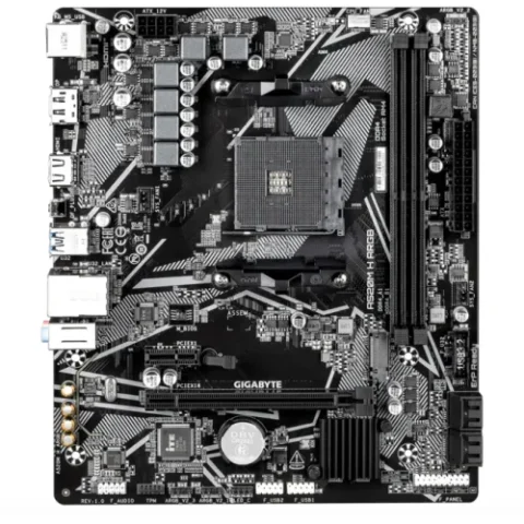 Gigabyte Placa de Baza A520M H ARGB AMD A520 Socket AM4 mATX