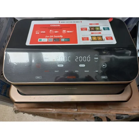 Cosori Friteuza Resigilat Dual Blaze TwinFry cu Aer Cald 10L 2800W Negru