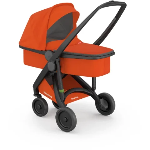 Greentom Carucior 2 in 1 100% Ecologic Portocaliu