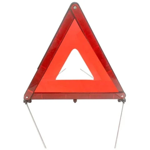 Carguard Triunghi Reflectorizant 43x43x43cm Rosu