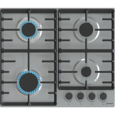 Gorenje Plita Incorporabila G642ABX Gaz 4 Arzatoare 60Cm Inox