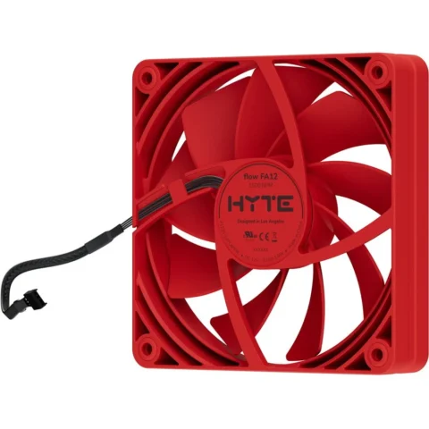 HYTE Ventilator FA12, case fan red, 4-pack, 120 mm
