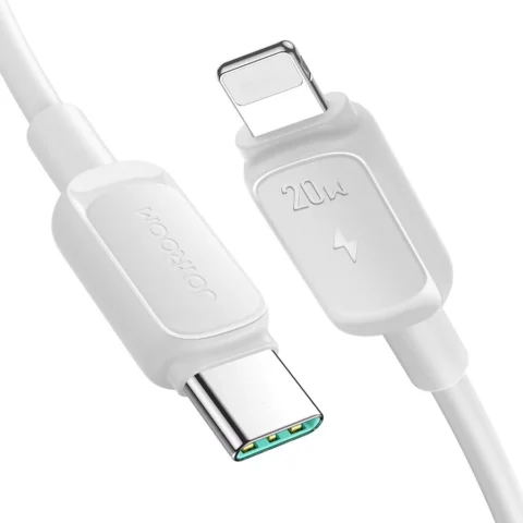 Joyroom Cablu de date A14, USB-C/Lightning, 20W, 1.2m, Alb