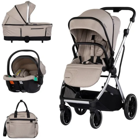 Chipolino Carucior Aurora 3 in 1 Latte