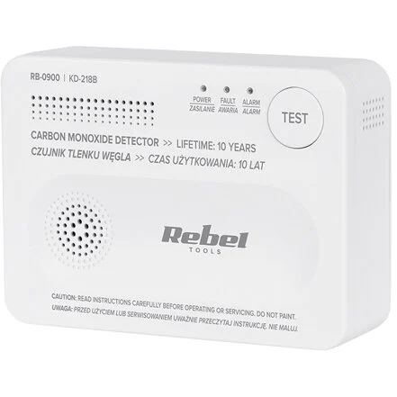 Rebel DETECTOR SENZOR MONOXID DE CARBON Rebel DETECTOR SENZOR MONOXID DE CARBON