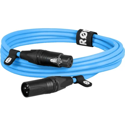 Rode Microphones Premium XLR cable XLR3M-B blue (blue, 3 meters)