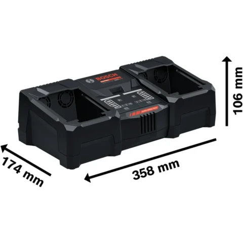 Bosch Powertools Bosch Professional Expert Fast Charger EXAL18V2-320 black, L-BOXX, AMPShare Alliance