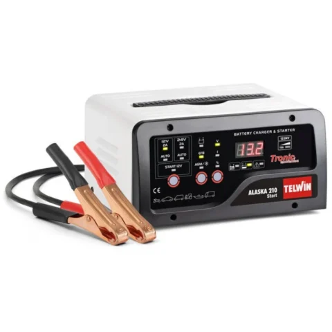 Telwin Robot Si Redresor Auto Alaska 210 Start 230V 12-24V Alb