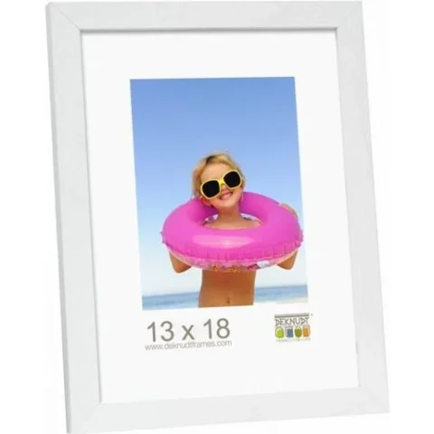 Deknudt Rama foto S44CF1 13x18cm Wood White