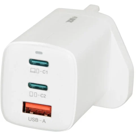 Incarcator iBOX C-65 GaN 65W UK Alb