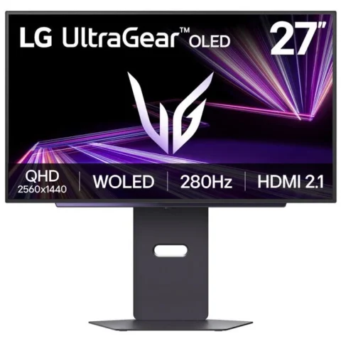 LG Monitor UltraGear OLED GX7 27GX700A-B 26.5inch WQHD Gaming 280Hz OLED Adaptive Sync Negru