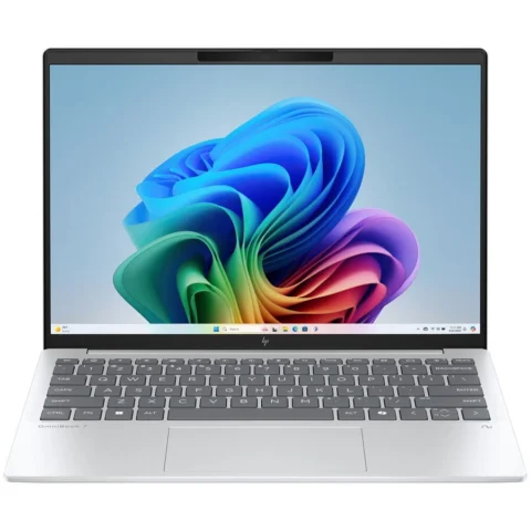 HP Laptop OmniBook 7 Aero 13-bg1218nw Ryzen 5 AI 340 13Inch WQXGA IPS 400nits AG 16GB LPDDR5x-7500 SSD 512 Radeon 840M Cam 5Mpx IR 43Wh Win11 Aluminium Ice Silver