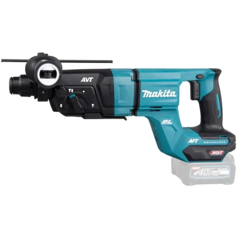 Makita Rotopercutor HR007GZ XGT cordless combi hammer, 40 volts, rotary hammer (blue/black, without battery and charger)