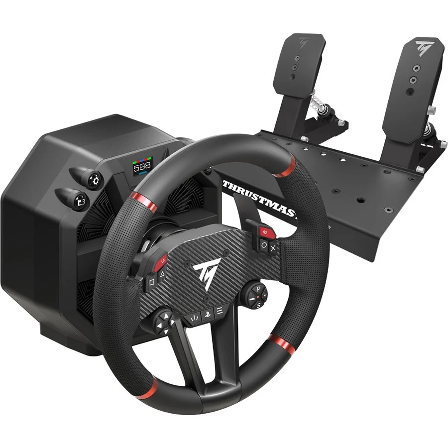 Thrustmaster Volan Gaming T598 Direct Axial Drive Interfata USB + Set Pedale Negru