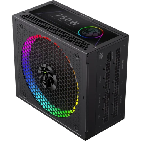 Gamemax Sursa RGB PRO 750G 750W Gold Full Modular Negru