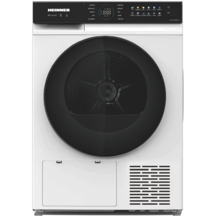 Heinner Uscator de Rufe HHPD-M9K5IVC+++ cu Pompa de Caldura 9Kg Clasa C 10 Programe Alb
