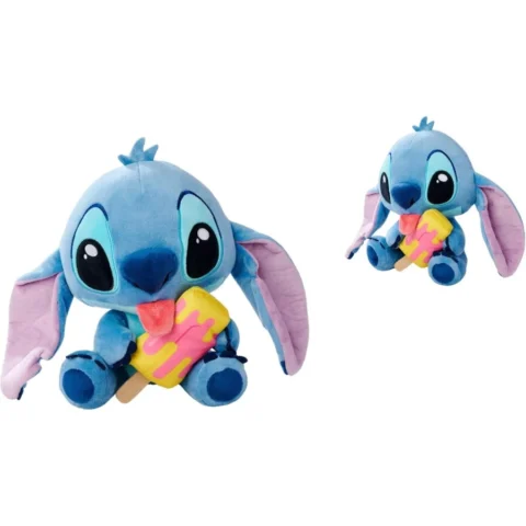 Simba-Dickie Jucarie Disney Stitch with popsicle stick (25 cm)
