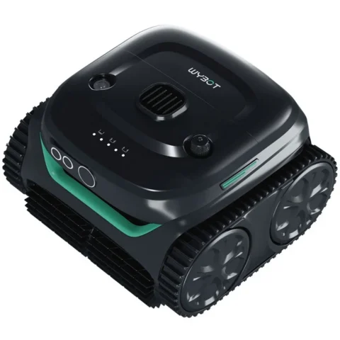 Wybot Robot de Curatat Piscina C2 PRO fara Fir Negru/Verde Wybot Robot de Curatat Piscina C2 PRO fara Fir Negru/Verde