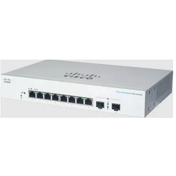 Cisco Switch CBS220 SMART 8-PORT GE EXT PS/2X1G SFP Alb