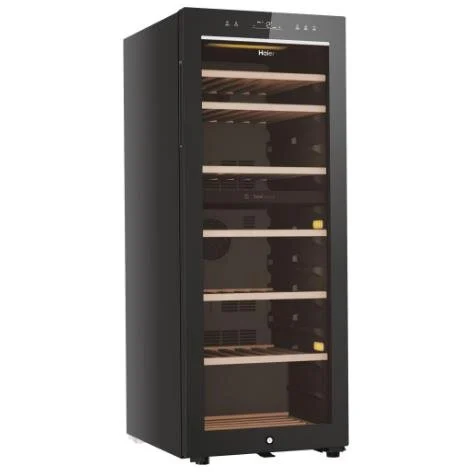 Haier Racitor Vinuri HWS77GDAU1 77 Sticle Dual Zone Wi-fi H 127CM Clasa G Negru