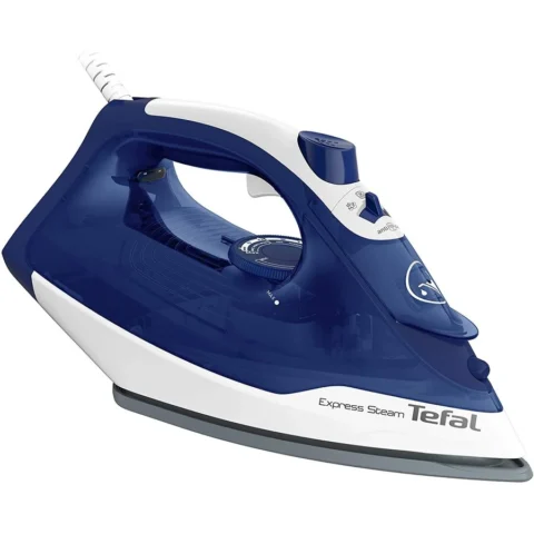 Tefal steam iron FV 2838 white/blue Tefal steam iron FV 2838 white/blue