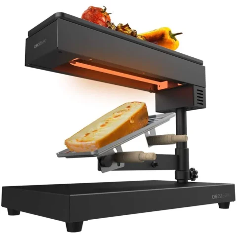 Cecotec Gratar electric Raclette 6000 Black – Cheese & Grill