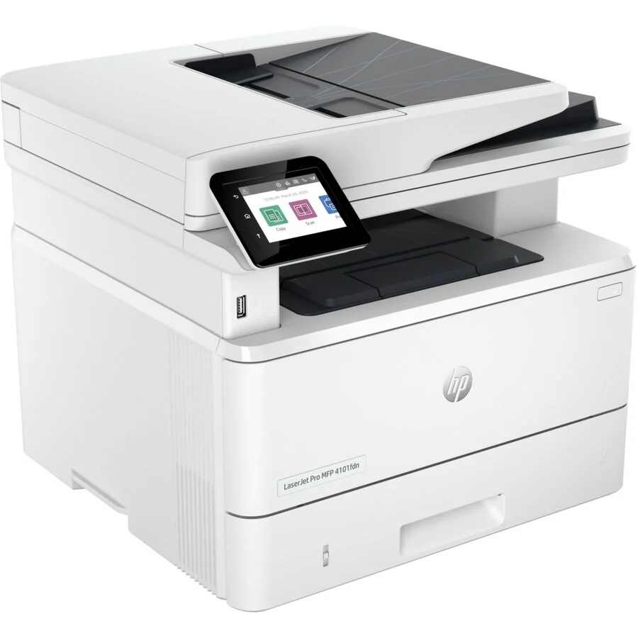 HP Multifunctionala LaserJet Pro MFP 4102fdw USB LAN WLAN Alb