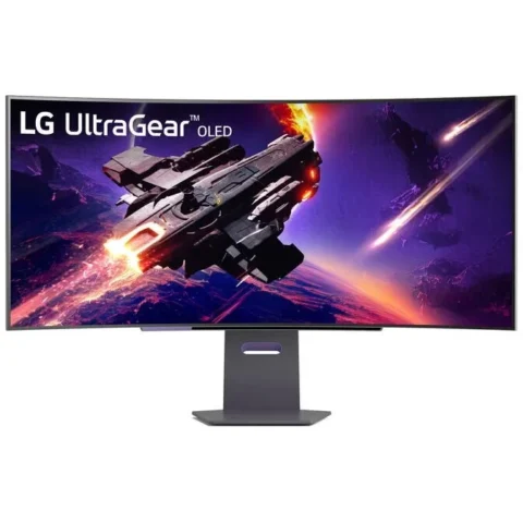 LG Monitor 45GS95QX-B 45inch UWQHD Gaming 240Hz OLED Panel Adaptive Sync Negru