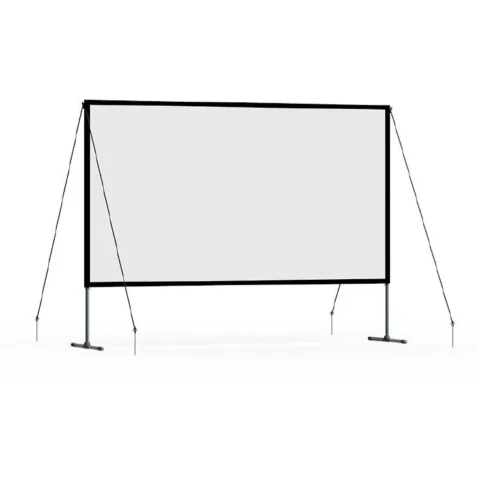 Wanbo Ecran de Proiectie Portabil Pliabil pentru Exterior 221 x 125 cm 16:9 ALR