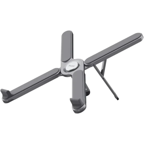 Trust Stand Laptop Macy Foldable Aluminiu