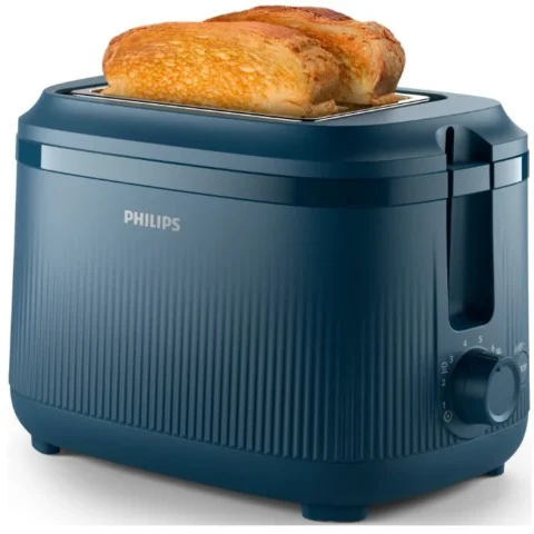 Philips Prajitor de Paine HD2511/70 Seria 3000 HD2511/70 2 Felii 900W Albastru Inchis