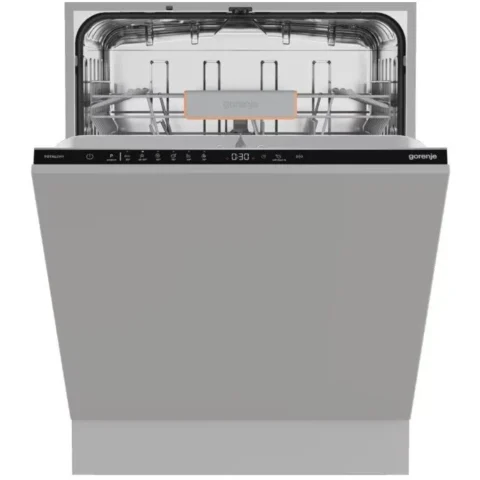 Gorenje Masina de Spalat Vase Incorporabila GV642C65 14 Seturi 6 Programe 60Cm Clasa C Panou Comanda Negru