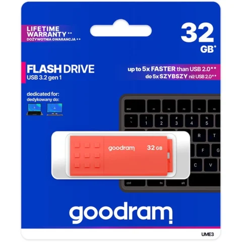 Goodram Memorie USB UME3 32GB USB 2.0 Orange