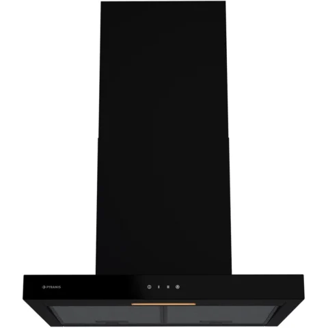 Pyramis Hota Decorativa T SHAPE ERN 2082 Black Glass