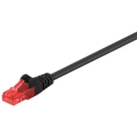 Goobay Patchcord UTP Cat 6 10m Black