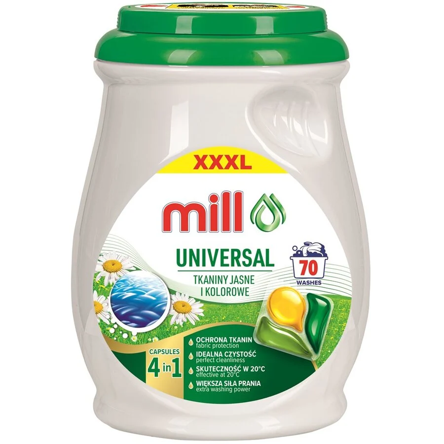 MADONIS Detergent pentru Rufe MILL PROFESSIONAL Universal 70 Capsule