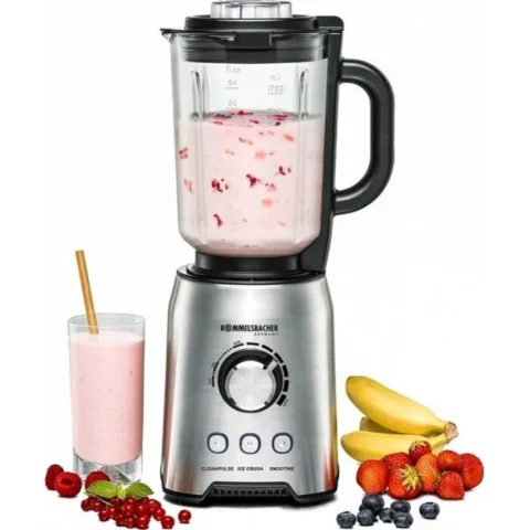 Rommelsbacher Blender MX 1250, blender (stainless steel / black)