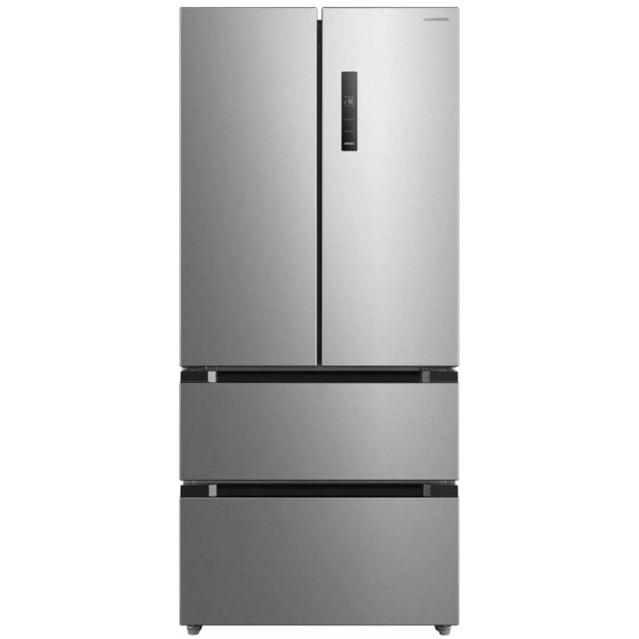 Heinner Combina Frigorifica HCFD-M516INVXE++ Clasa E 35dB 516L No Frost Argintiu