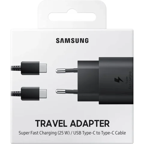 Samsung GPS EP-TA800 quick charger (black, USB Type-C, 25 W)